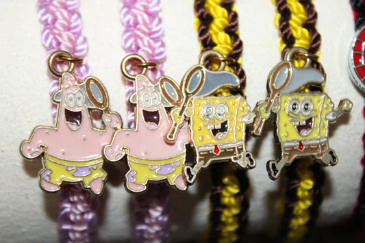 Spongebob & Patrick Bracelet